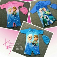 Đồ bơi elsa áo liền quần dễ thương